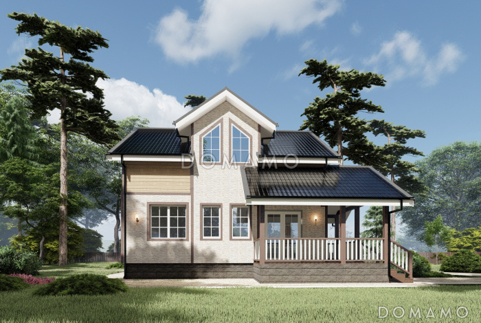 Каркасный дом 