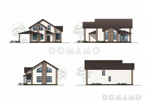 Проект 103 / Фасад 1
