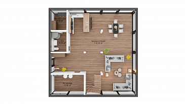 Титан / План 1 этажа