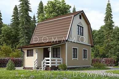 Проект компактного дома 5х6