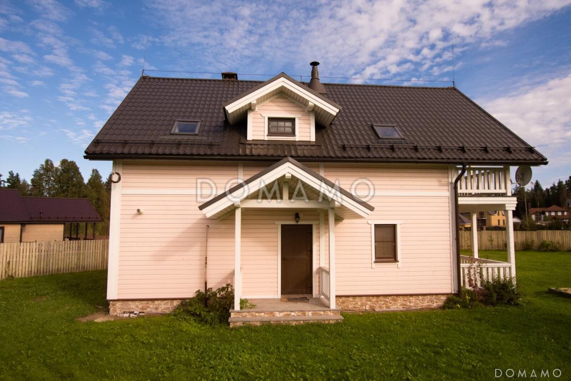 Проект каркасного дома с мансардными окнами / 8