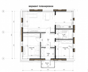Next-72  / План 1 этажа Next-72  / План 1 этажа