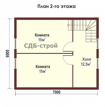 ДБР3 / План 2 этажа