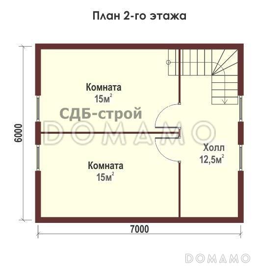 ДБР3 / План 2 этажа