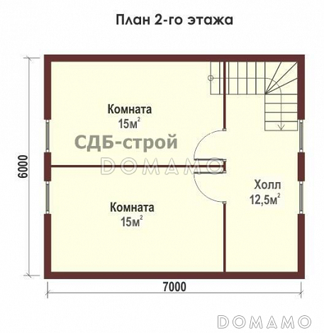 ДБР3 / План 2 этажа