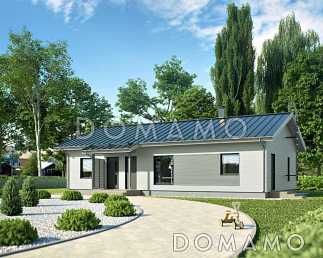 C-134 одноэтажный дом 