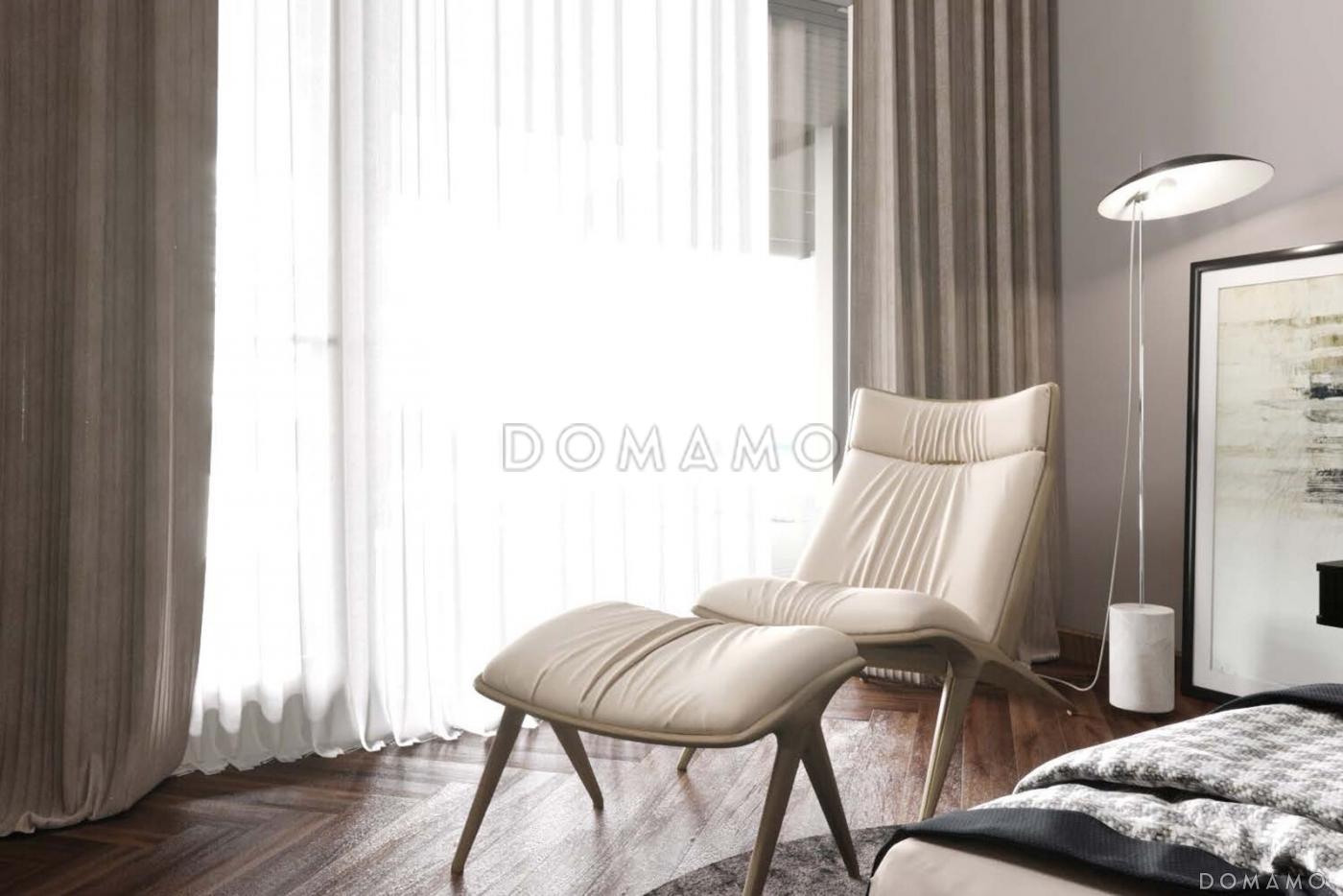 Проект кирпичного Г-образного дома с 3 спальнями, сауной и барбекю на террасе / 20