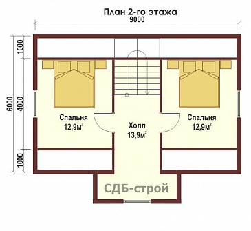 ДБР8 / План 2 этажа