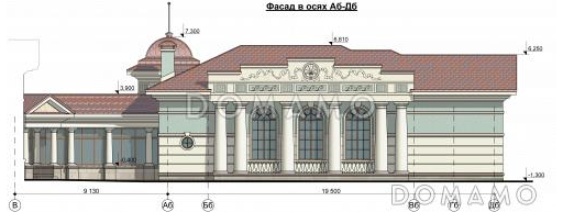 Проект бассейна с тренажерным залом / Фасад 3 Проект бассейна с тренажерным залом / Фасад 3