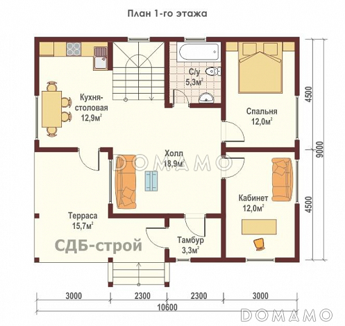 ДПБ24 / План 1 этажа ДПБ24 / План 1 этажа