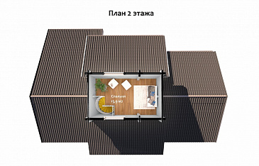 Байкал / План мансардного этажа
