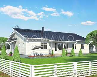 Проект дома c камином