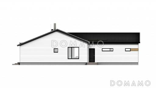 С-230 одноэтажный дом / Фасад 1