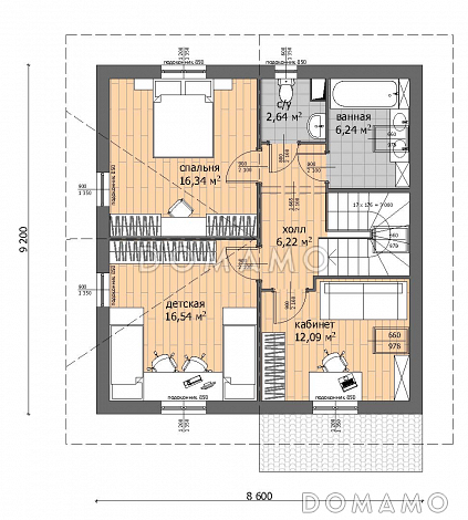 BASIS 120 / План 2 этажа BASIS 120 / План 2 этажа