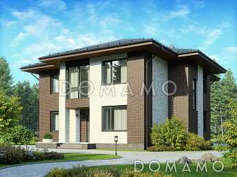 Проект двухэтажного дома из СИП панелей