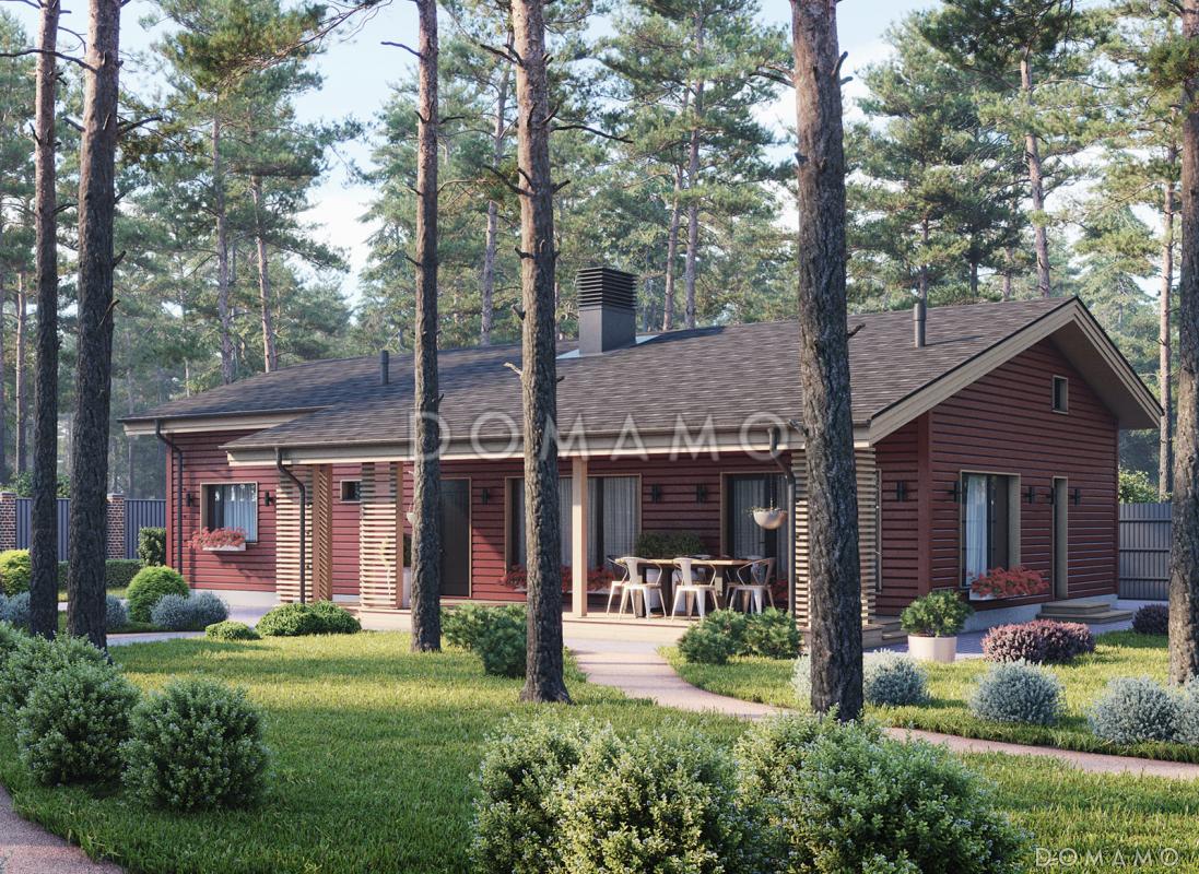 Проект компактного дома в скандинавском стиле с 4 спальнями / 3