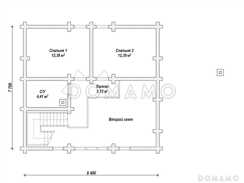 N-181 / План 2 этажа