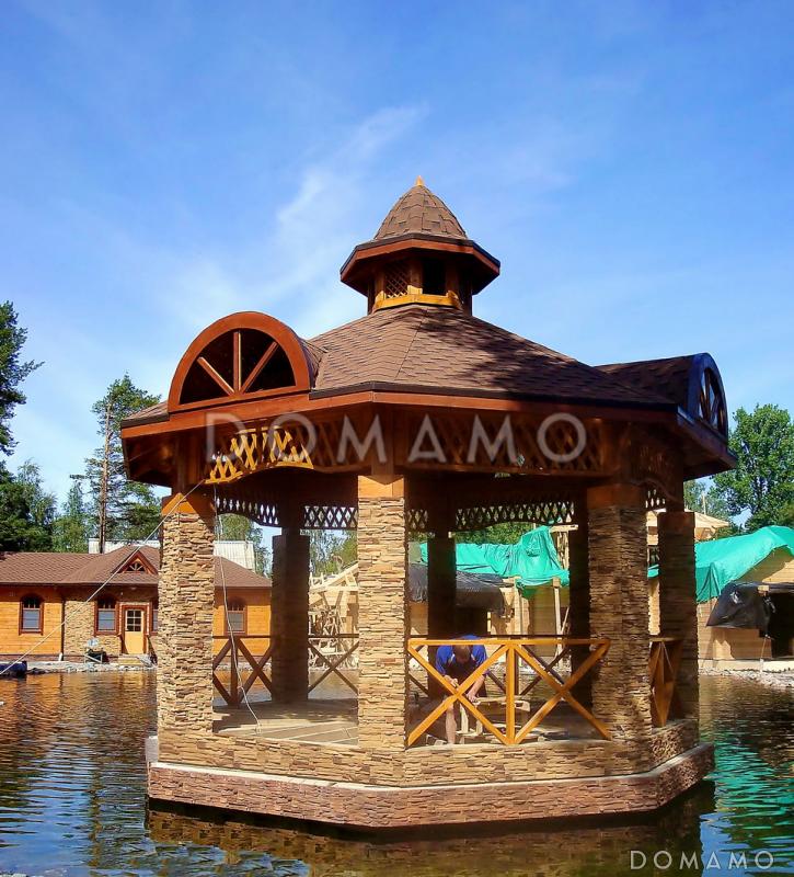 Проект небольшой беседки / 3