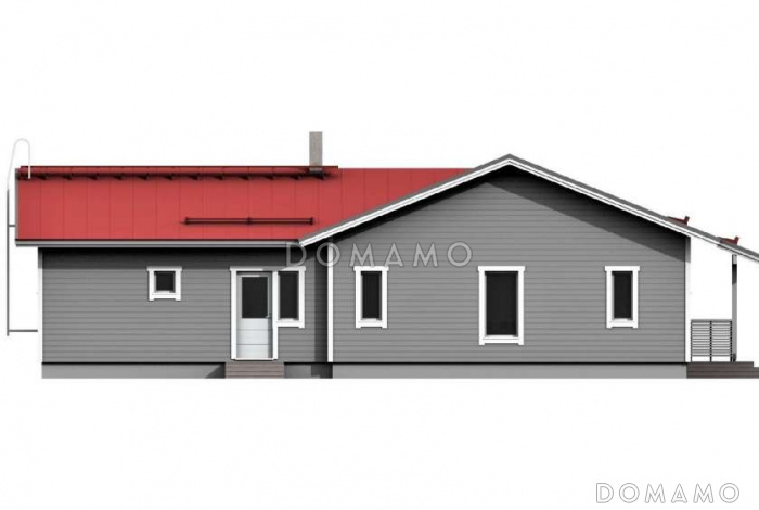 С-190 одноэтажный дом