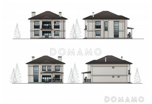 Проект 310 / Фасад 1
