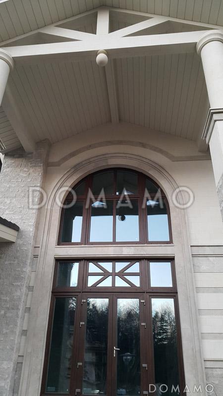 Проект коттеджа с бассейном, зимним садом и гаражом на 2 а/м,  / 8