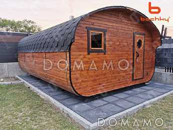 Баня Квадроовал 6х4