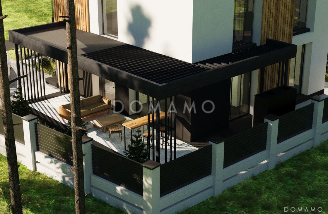 Проект двухэтажного дома из газобетона с 4 спальнями и кабинетом / 8