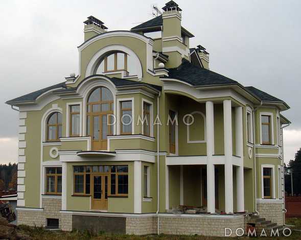 Проект изящного и просторного коттеджа