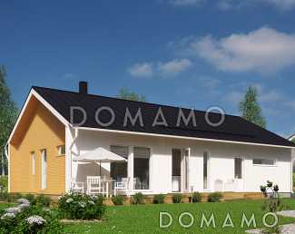 Проект каркасного дома с функциональной кухней-столовой