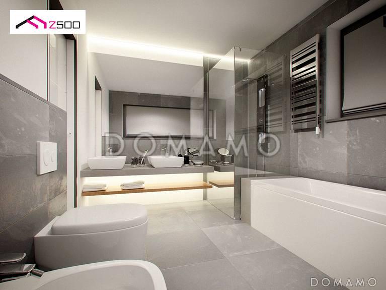 Проект дома из газобетона с кабинетом, гаражом на 2 машины и террасой на втором этаже / 9