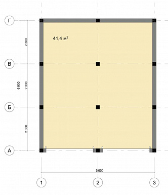ART 4 / План 1 этажа ART 4 / План 1 этажа
