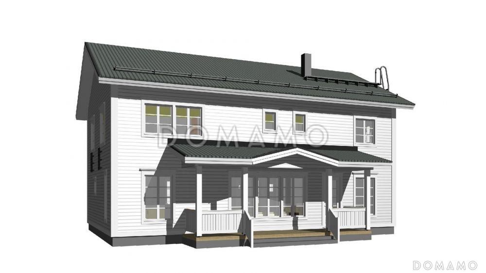 Проект двухэтажного каркасного дома до 250 м.кв. / 3