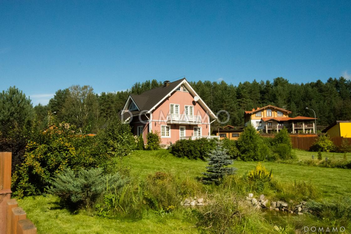 Проект дома из газобетона с большой открытой террасой / 2