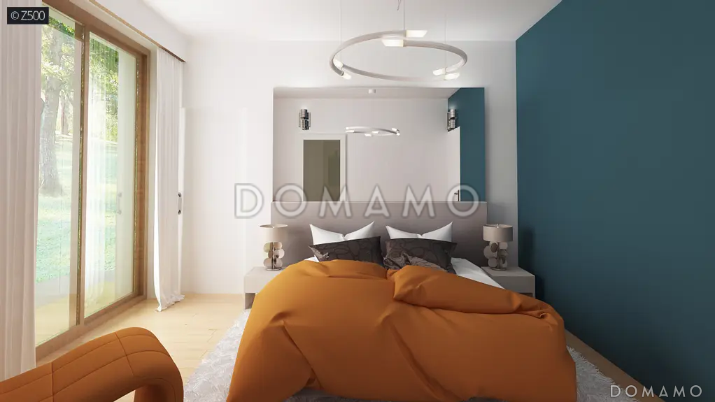 Проект дома из газобетона в стиле барнхаус с кабинетом, комнатой отдыха и увеличенной котельной / 12