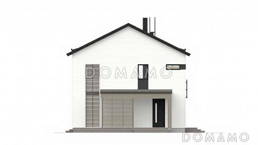 С-144 двухэтажный дом / Фасад 1