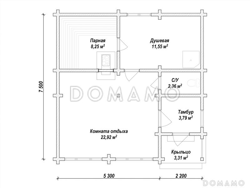 K-237 / План 1 этажа
