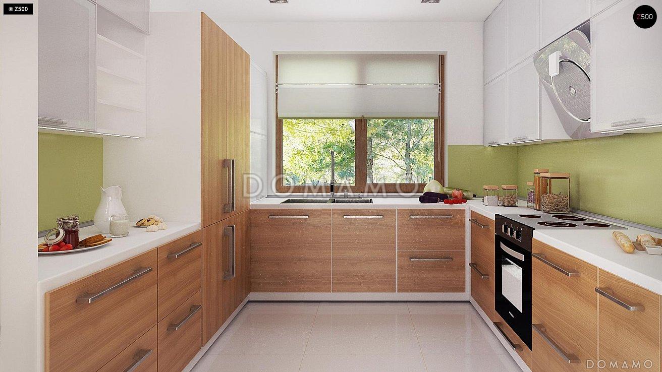 Проект одноэтажного дома из газобетона с тремя спальнями и кабинетом / 17