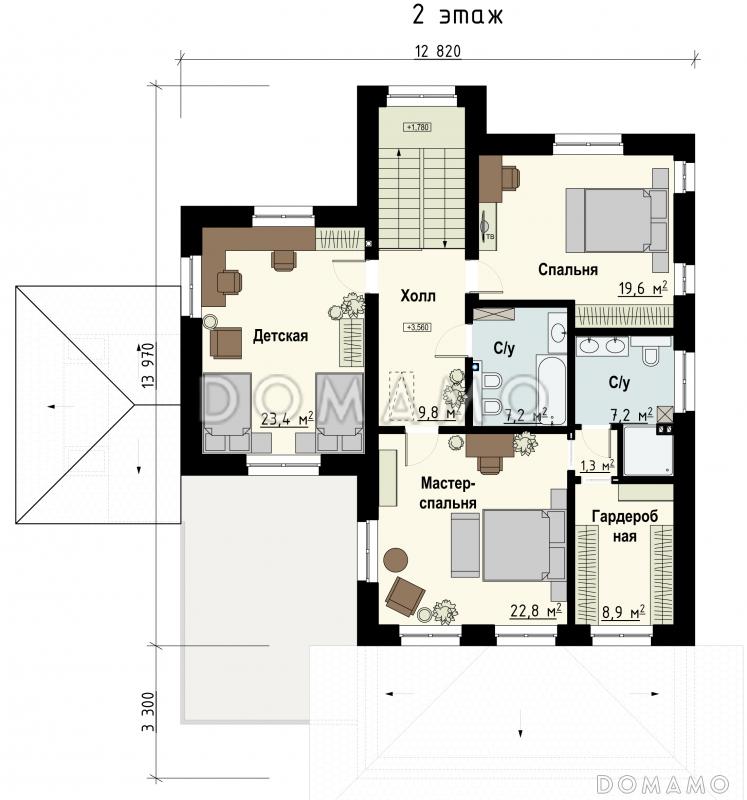 Фрэнк / План 2 этажа