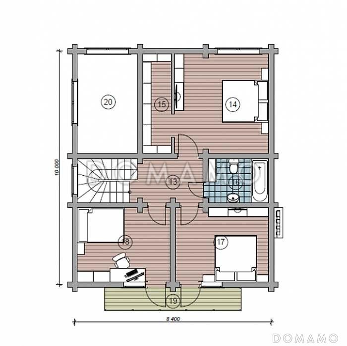 Д 101 / План 2 этажа