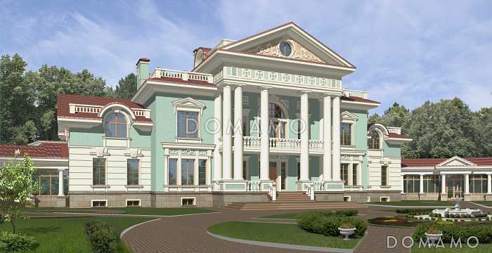 Проект большого дома более 1500 м. кв. Проект большого дома более 1500 м. кв.