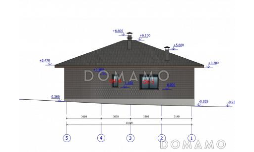 Проект 414 / Фасад 3