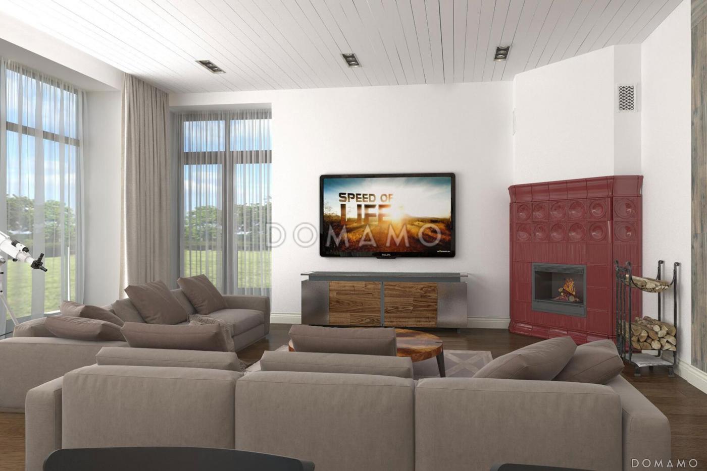 Проект кирпичного дома для нескольких поколений семьи / 22