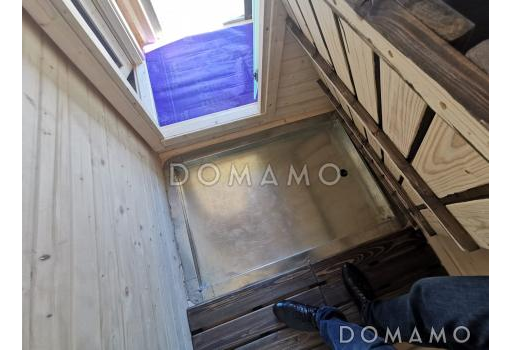 Баня бочка Викинг (Хилл Хаус) / Фасад 1