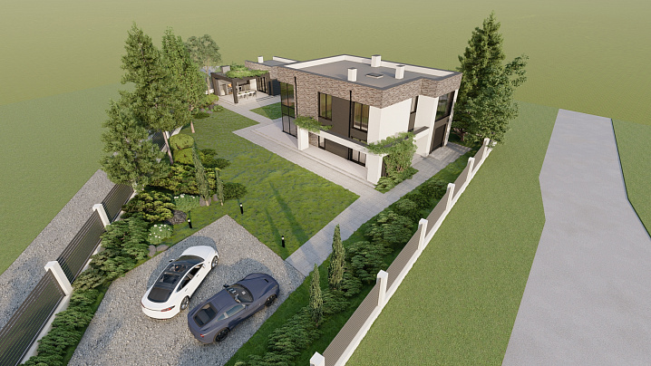 Усадьба «Фумби», 254 м²