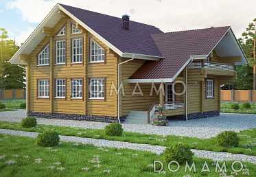 Проект дома с двумя спальнями