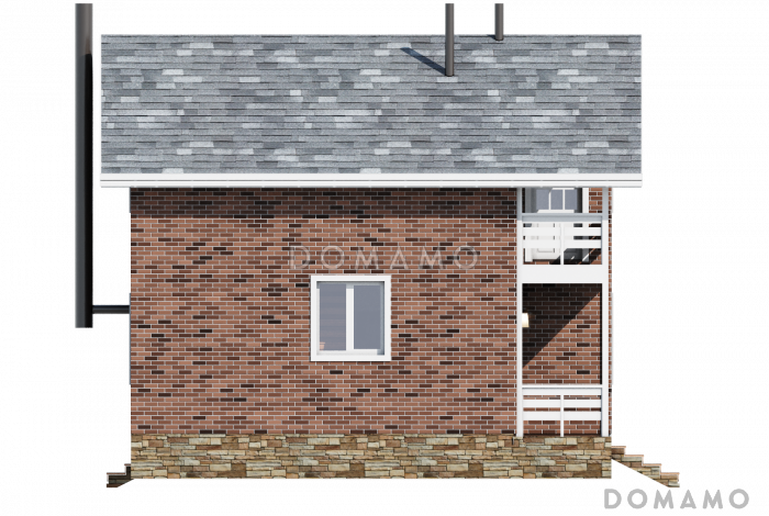 Каркасный дом "Гамма"