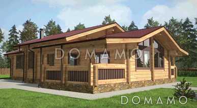 Проект одноэтажного дома с огромной гостиной Проект одноэтажного дома с огромной гостиной