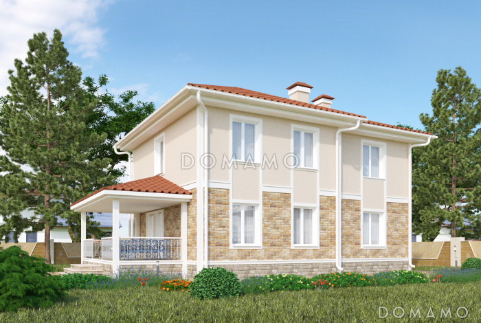 Проект коттеджа с удобной планировкой