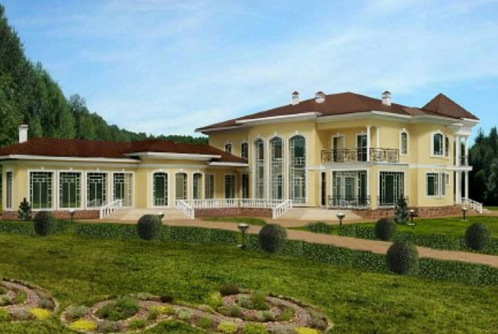 Проект дома из кирпича