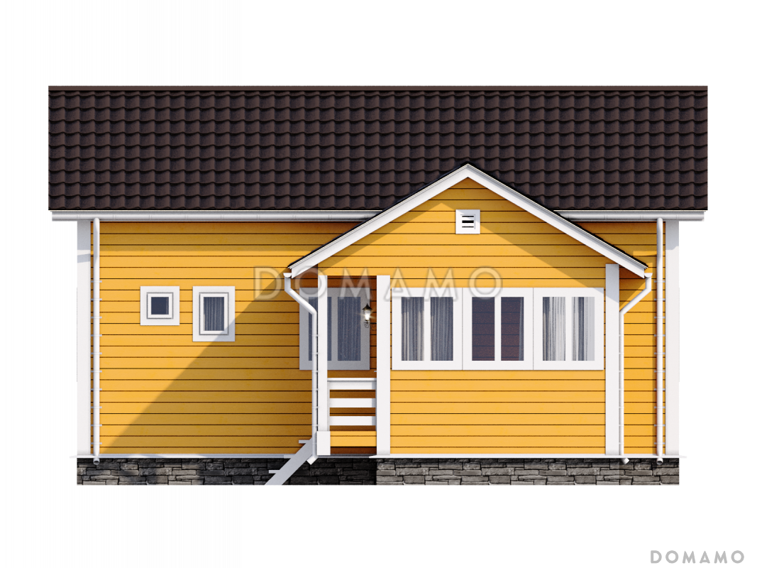 Каркасный дом "Шере" / 2